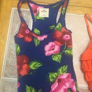 Hollister Floral Tank